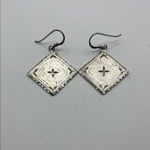 Elegant Silver Dangle Earrings